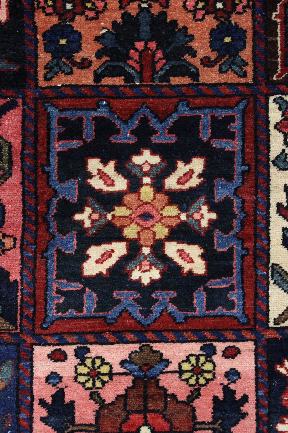 Antique Bakhtiari Handwoven Tribal Rug, JF8636