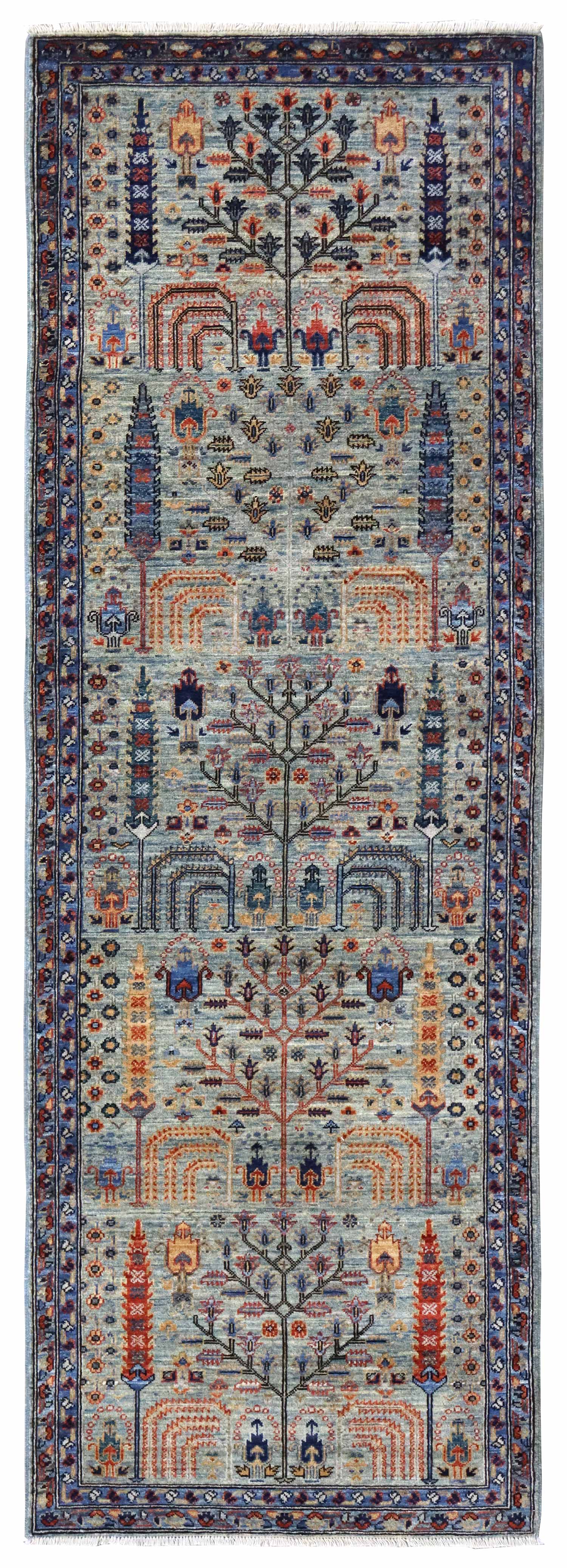 Bakshaish Willow Handwoven Tribal Rug