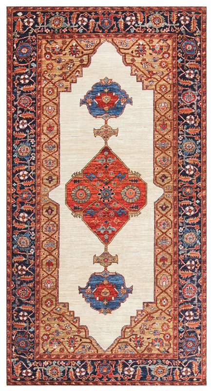 Bijar Handwoven Tribal Rug