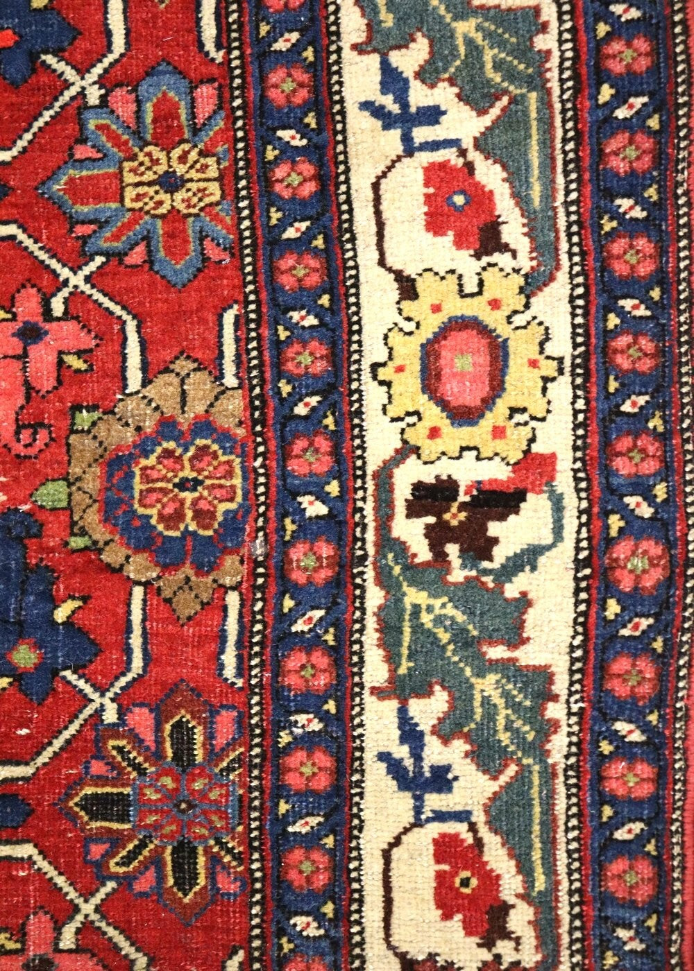 Antique Bijar Handwoven Tribal Rug, JF8574