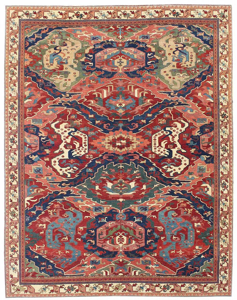 Dragon Karabagh Handwoven Tribal Rug