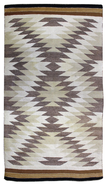 Antique Eye Dazzler Handwoven Tribal Rug