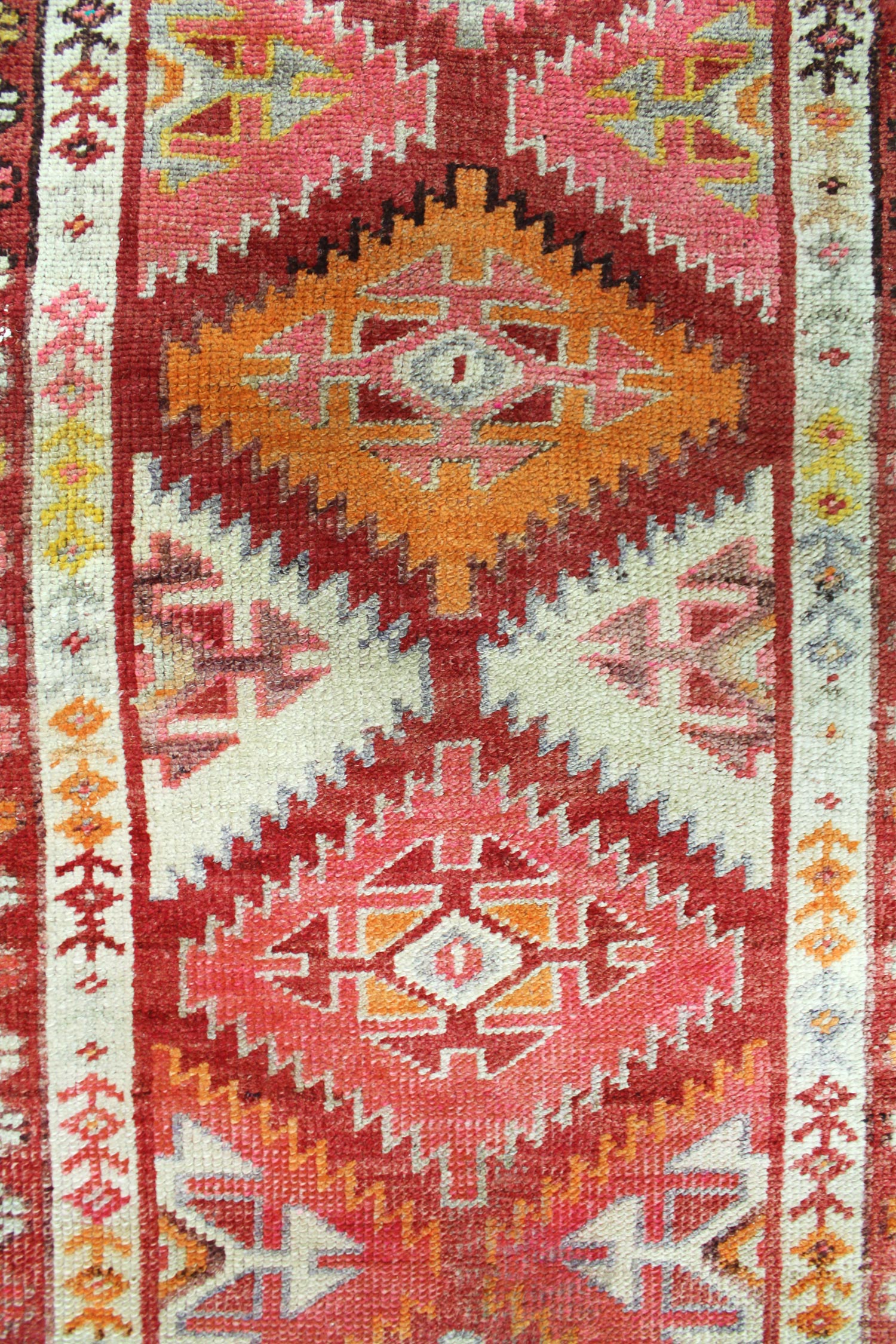 Vintage Herki Handwoven Tribal Rug, J64615