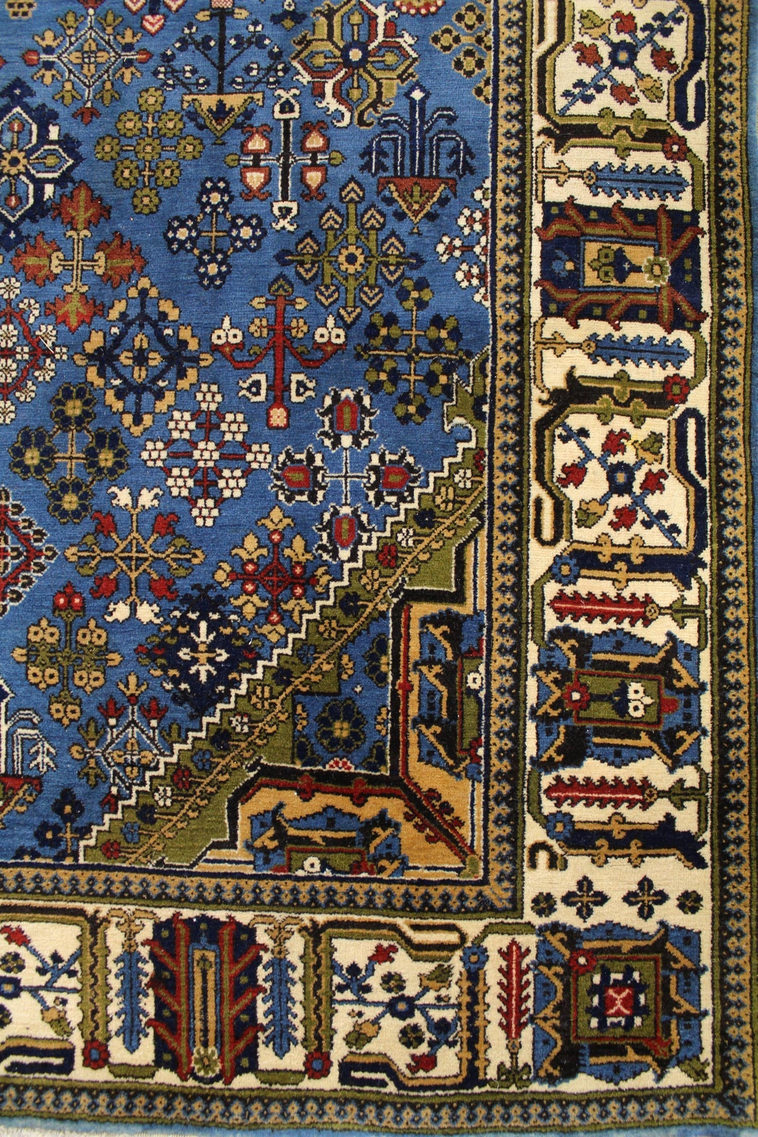 Antique Joshaqan Handwoven Tribal Rug, J63358