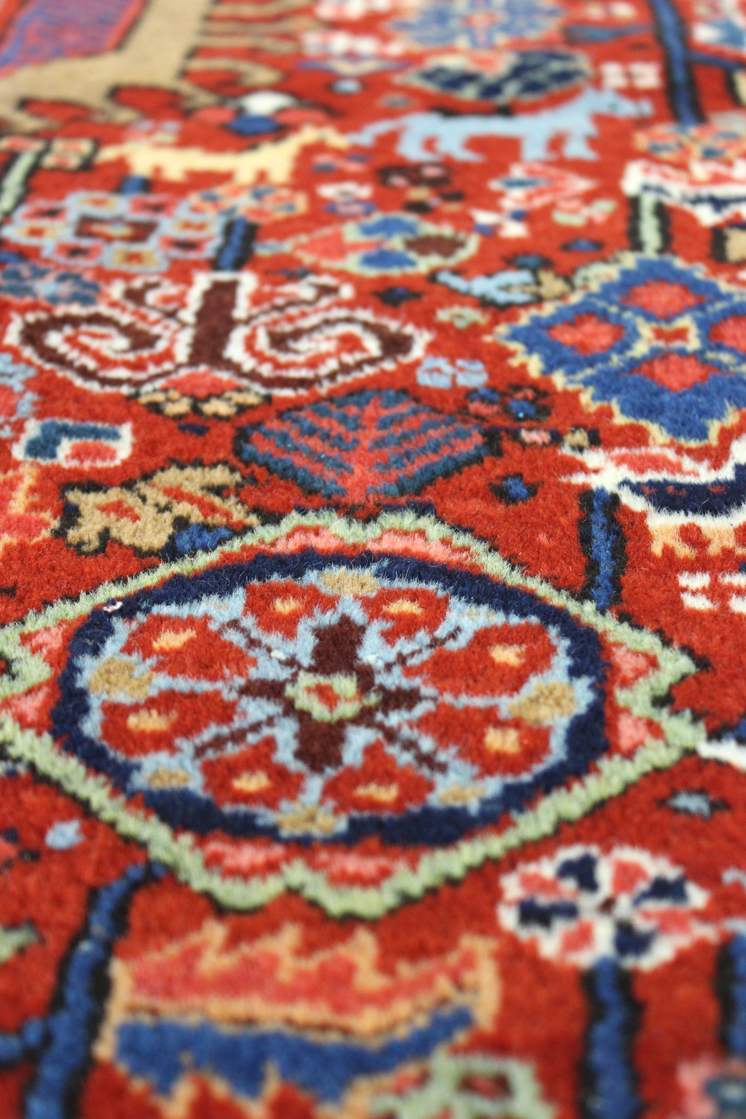 Antique Karaja Handwoven Tribal Rug, J67536