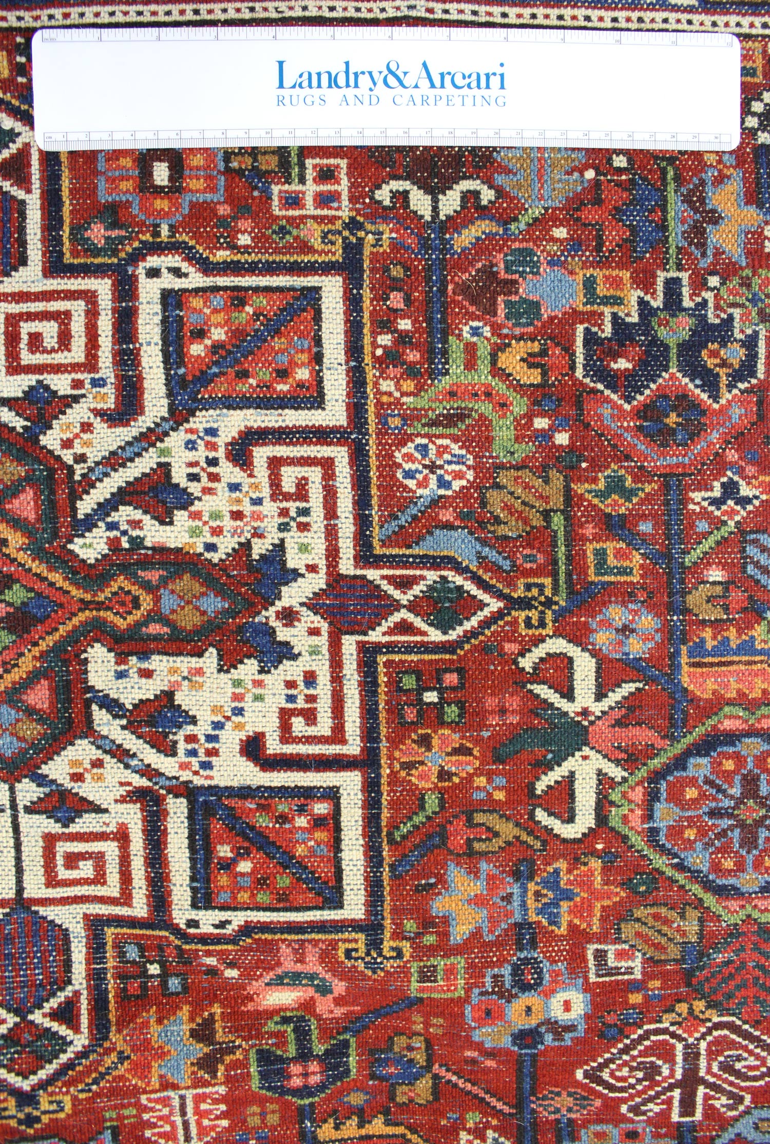 Antique Karaja Handwoven Tribal Rug, J67536