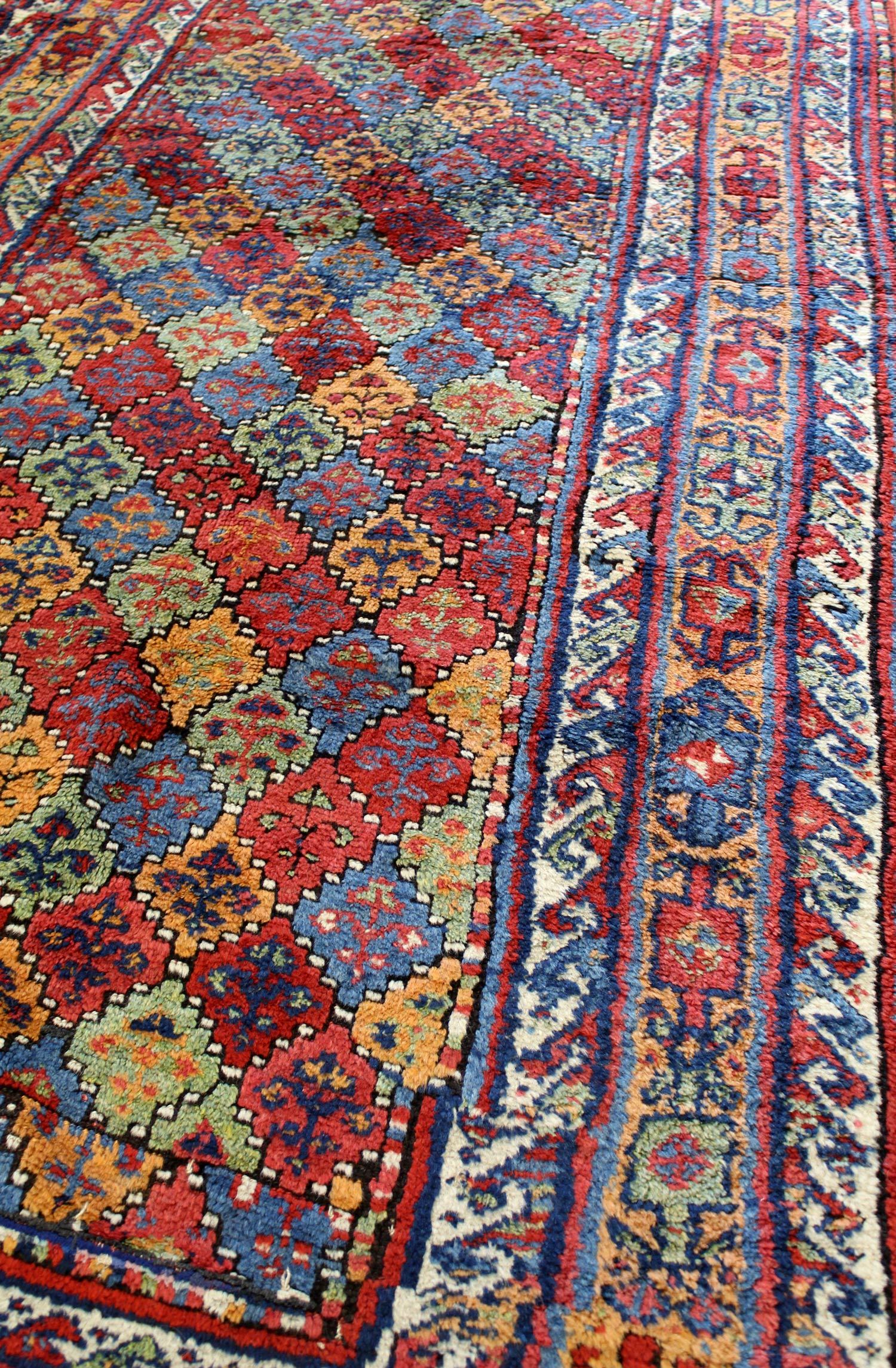 Antique Kordi Handwoven Tribal Rug, JF8278