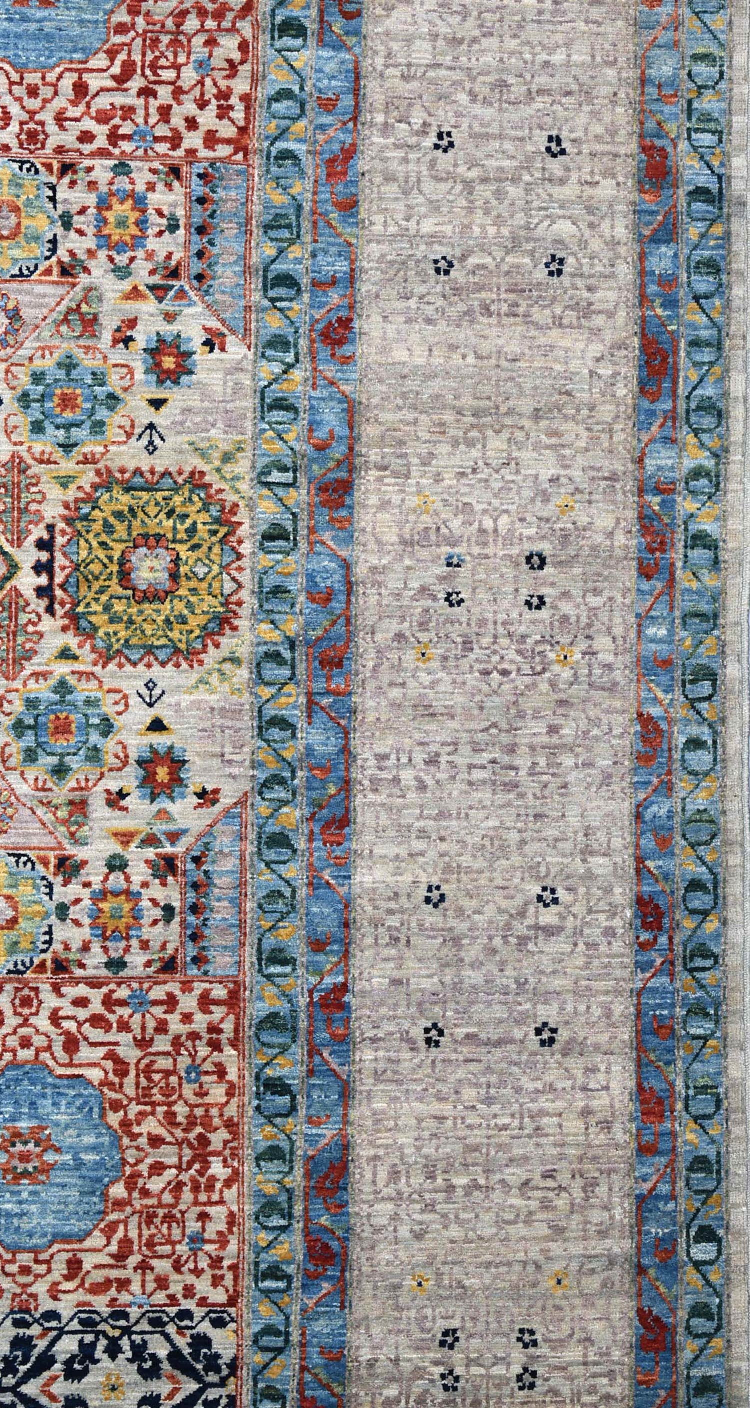 Mamluk Handwoven Tribal Rug, J65150