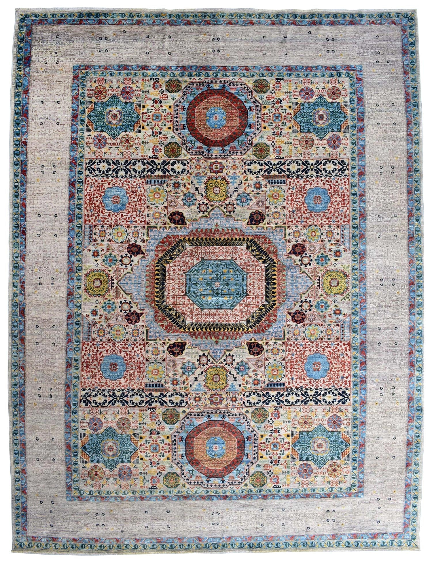 Mamluk Handwoven Tribal Rug