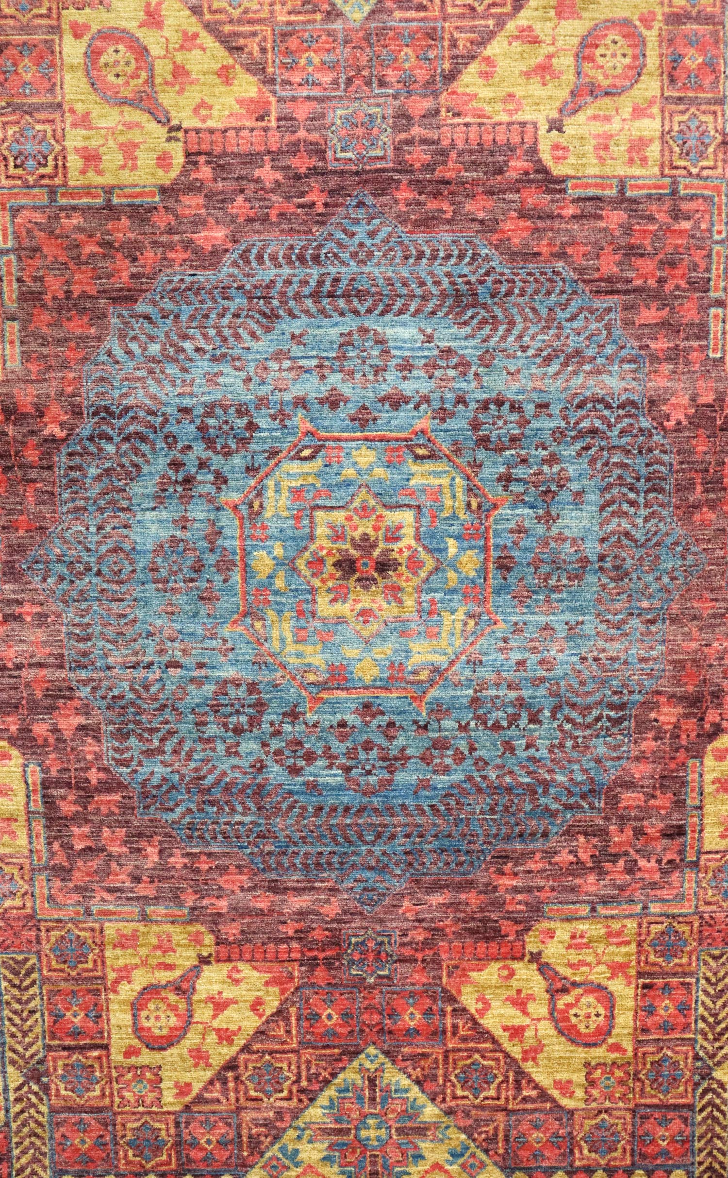 Mamluk Handwoven Tribal Rug, J65949