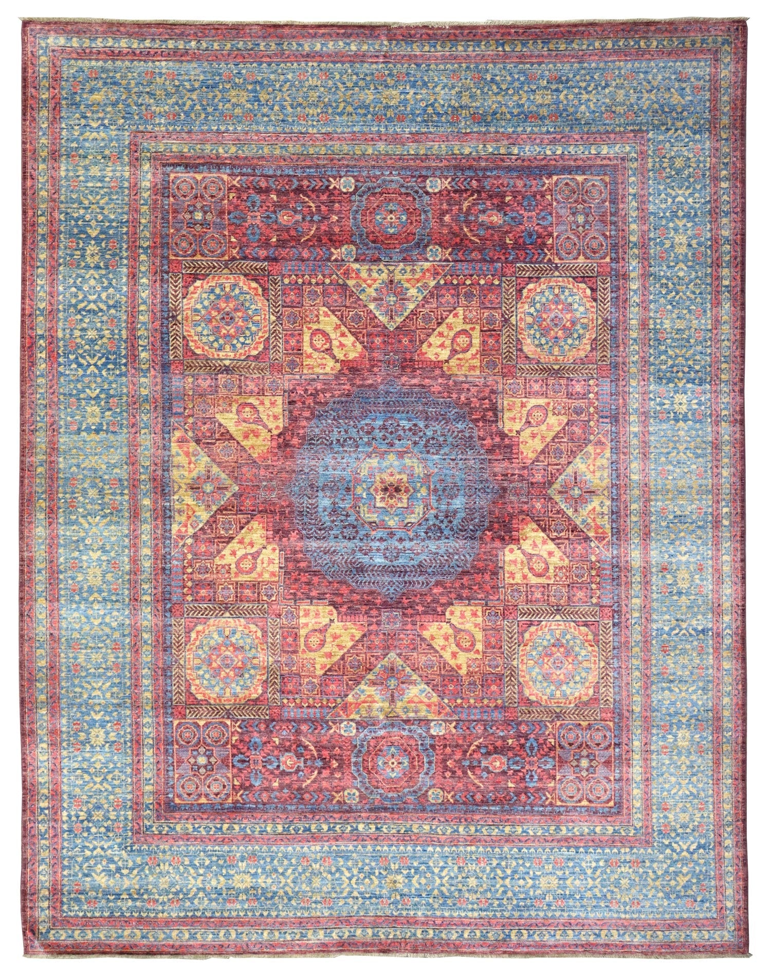 Mamluk Handwoven Tribal Rug