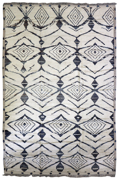 Moroccan Handwoven Tribal Rug