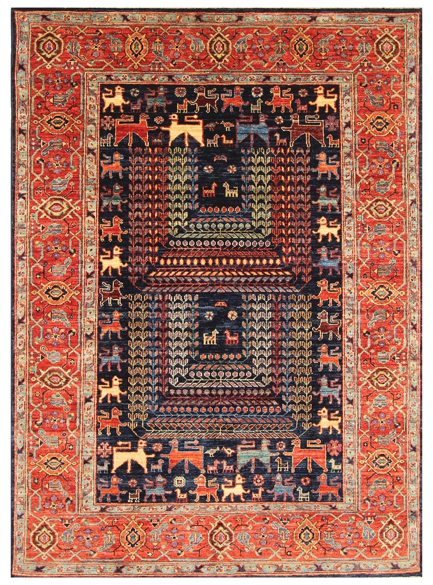 Qashqai Handwoven Tribal Rug