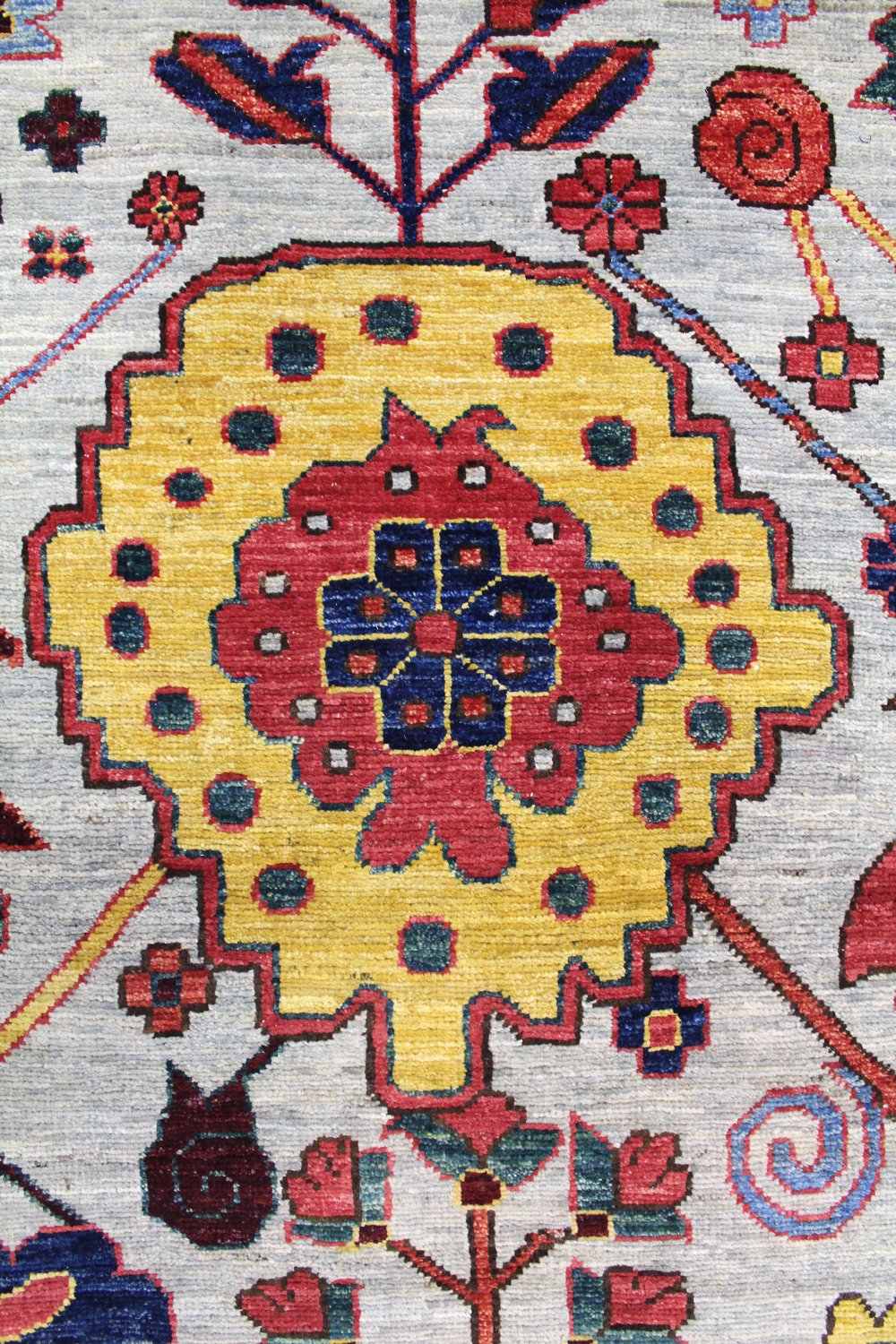 Sauj-Bulak Handwoven Tribal Rug, J60876