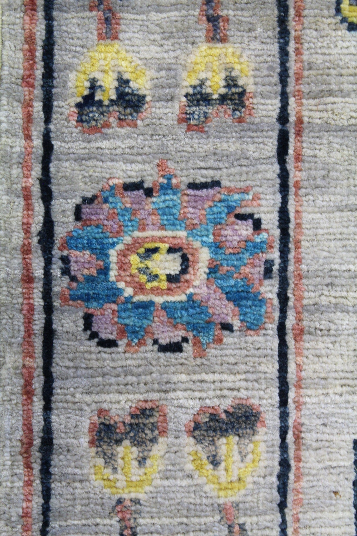 Sauj Balugh Handwoven Tribal Rug, J63117