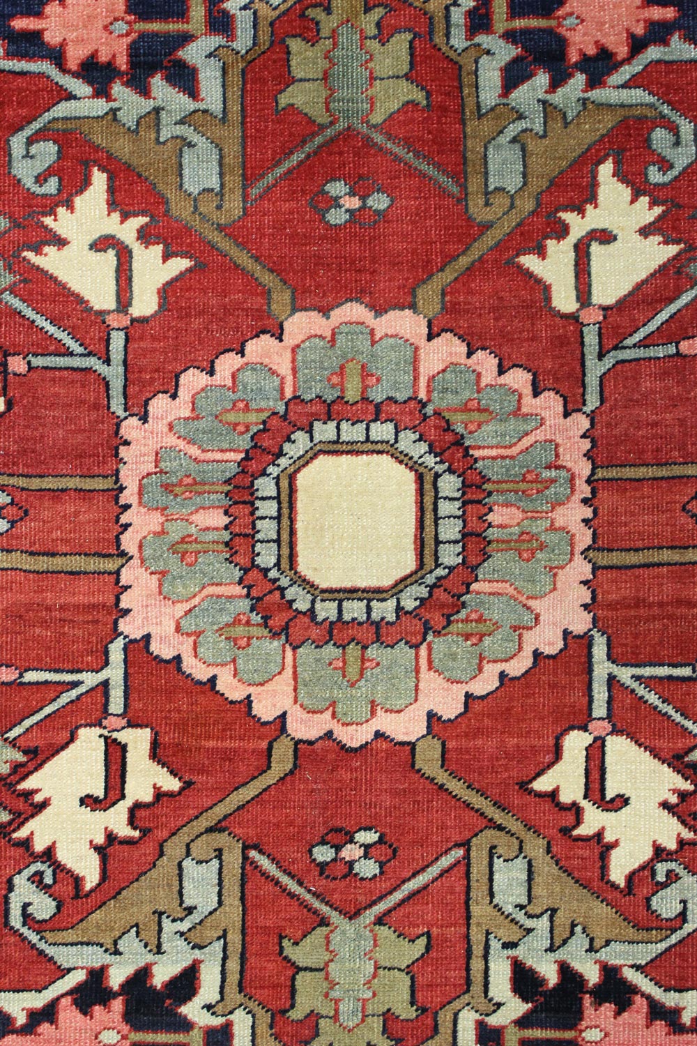 Antique Serapi Handwoven Tribal Rug, JF8615