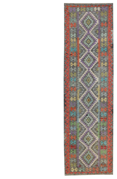 Uzbek Kilim Handwoven Tribal Rug