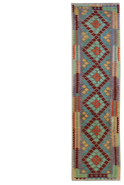 Uzbek Kilim Handwoven Tribal Rug