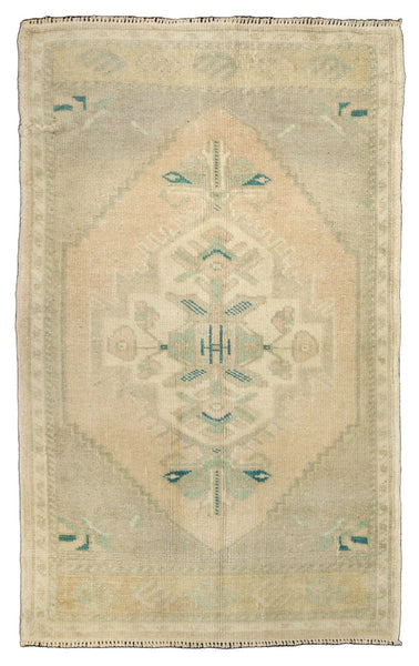 Vintage Yastik Handwoven Tribal Rug